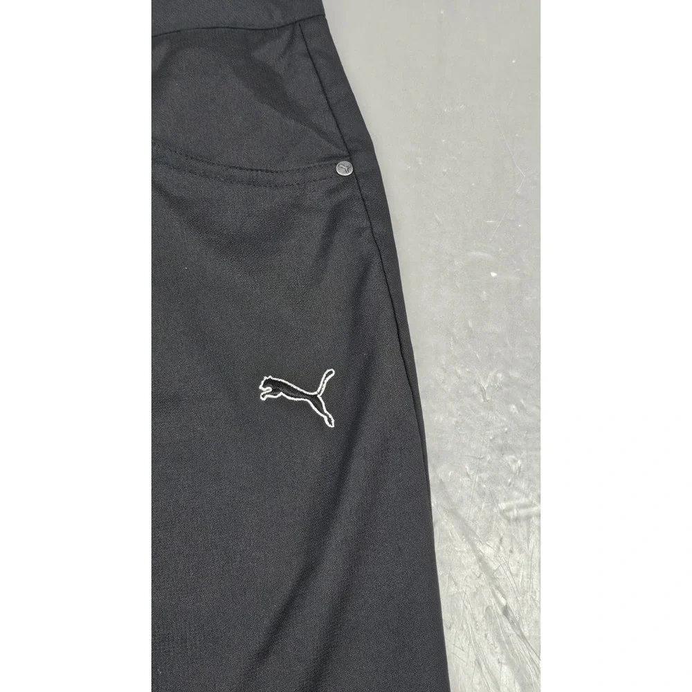 Puma Sportlifestyle Golf Pants Mens 30x27 Black Dry Cell Performance Athletic